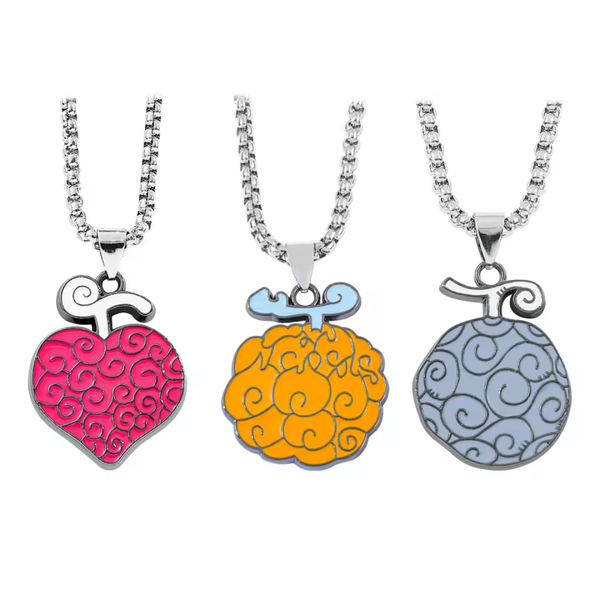 Colgantes frutas del diablo